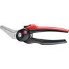 Combi shears angled with 2-component handle 190mm